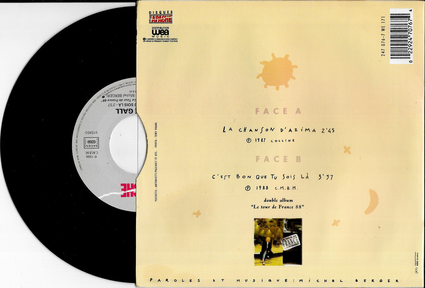 FRANCE GALL - La Chanson D'Azima