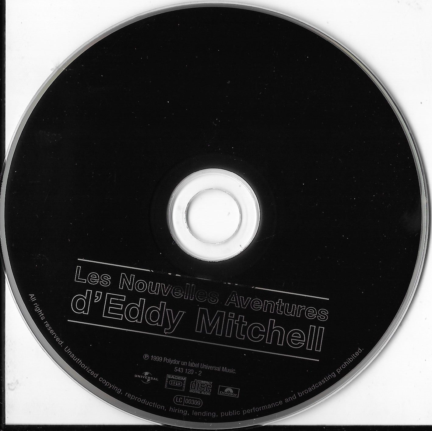 EDDY MITCHELL - Les Nouvelles Aventures D'Eddy Mitchell