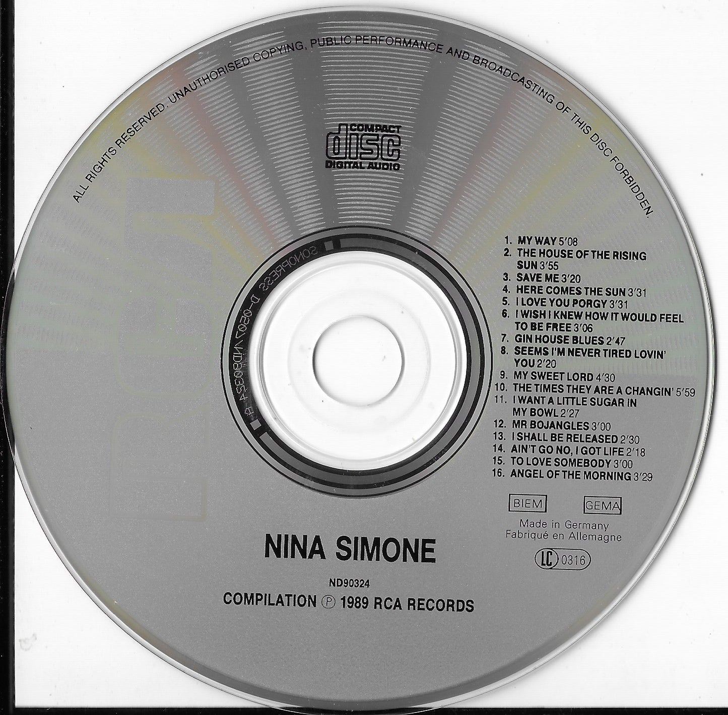 NINA SIMONE - Nina Simone