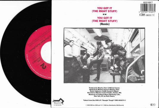 NEW KIDS ON THE BLOCK - You Got It (The Right Stuff)