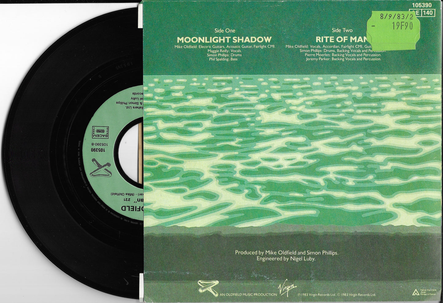 MIKE OLDFIELD - Moonlight Shadow