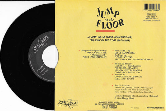 BLACK KISS Featuring CHERITA - Jump On The Floor