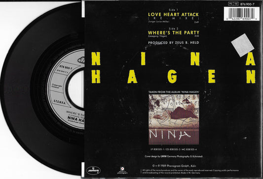 NINA HAGEN - Love Heart Attack