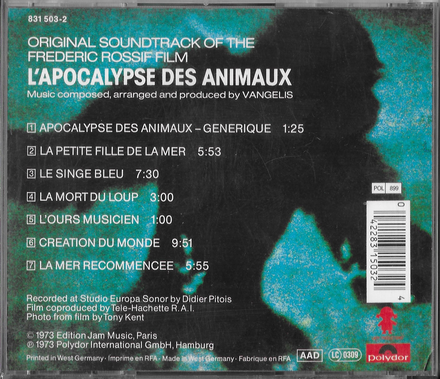 VANGELIS - L'Apocalypse Des Animaux