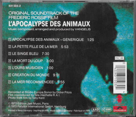 VANGELIS - L'Apocalypse Des Animaux