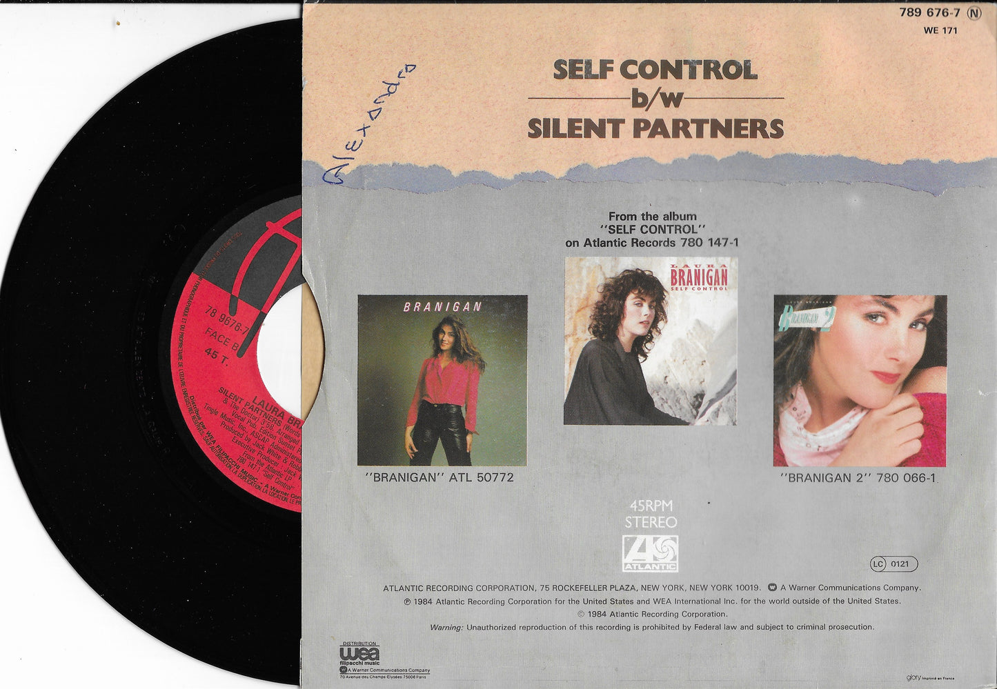 LAURA BRANIGAN - Self Control