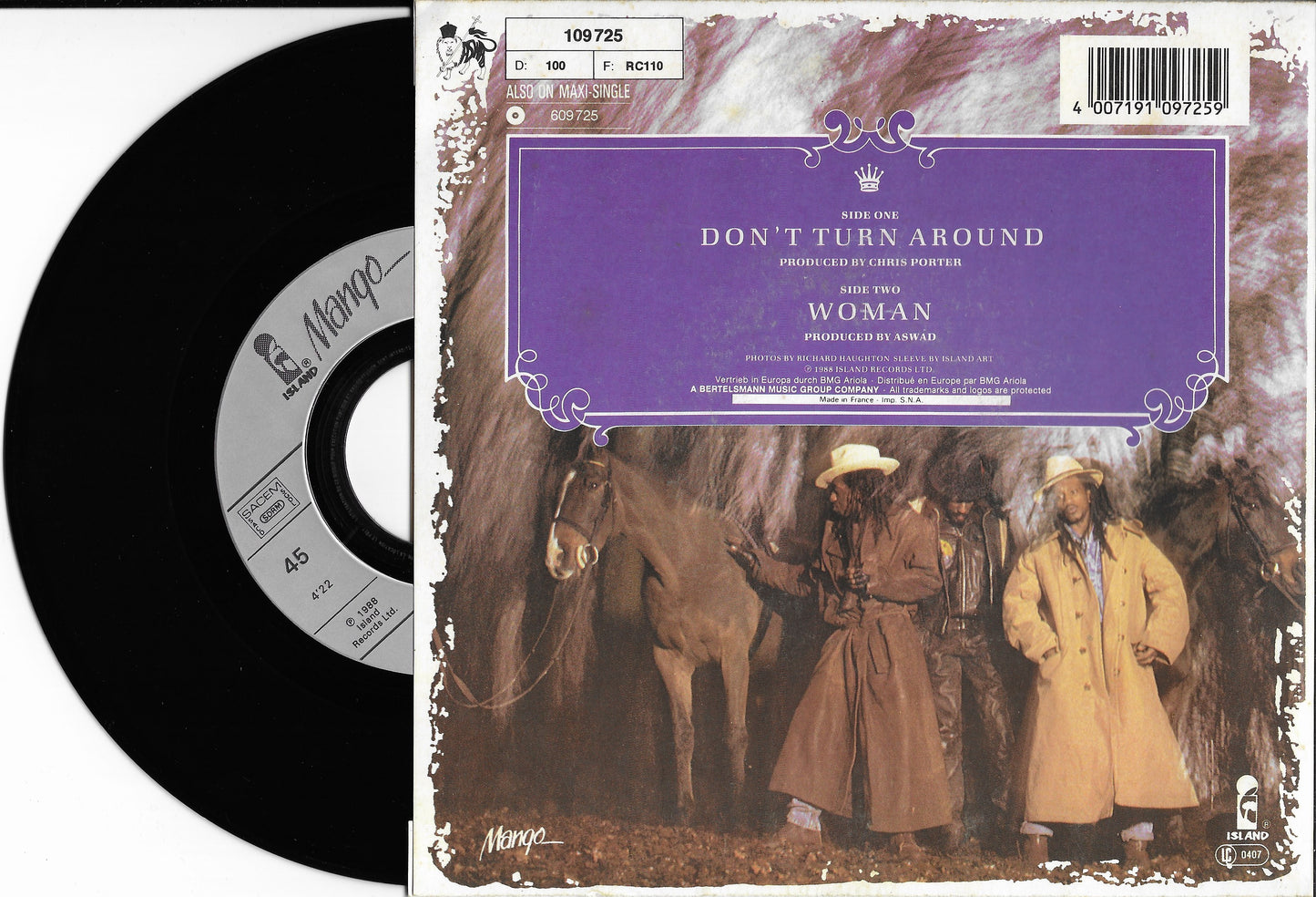 ASWAD - Don't Turn Around