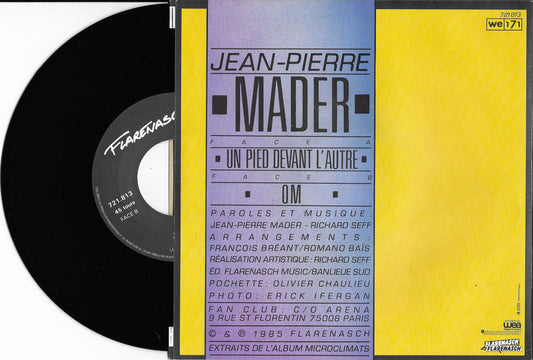 JEAN PIERRE MADER - Un Pied Devant L'autre