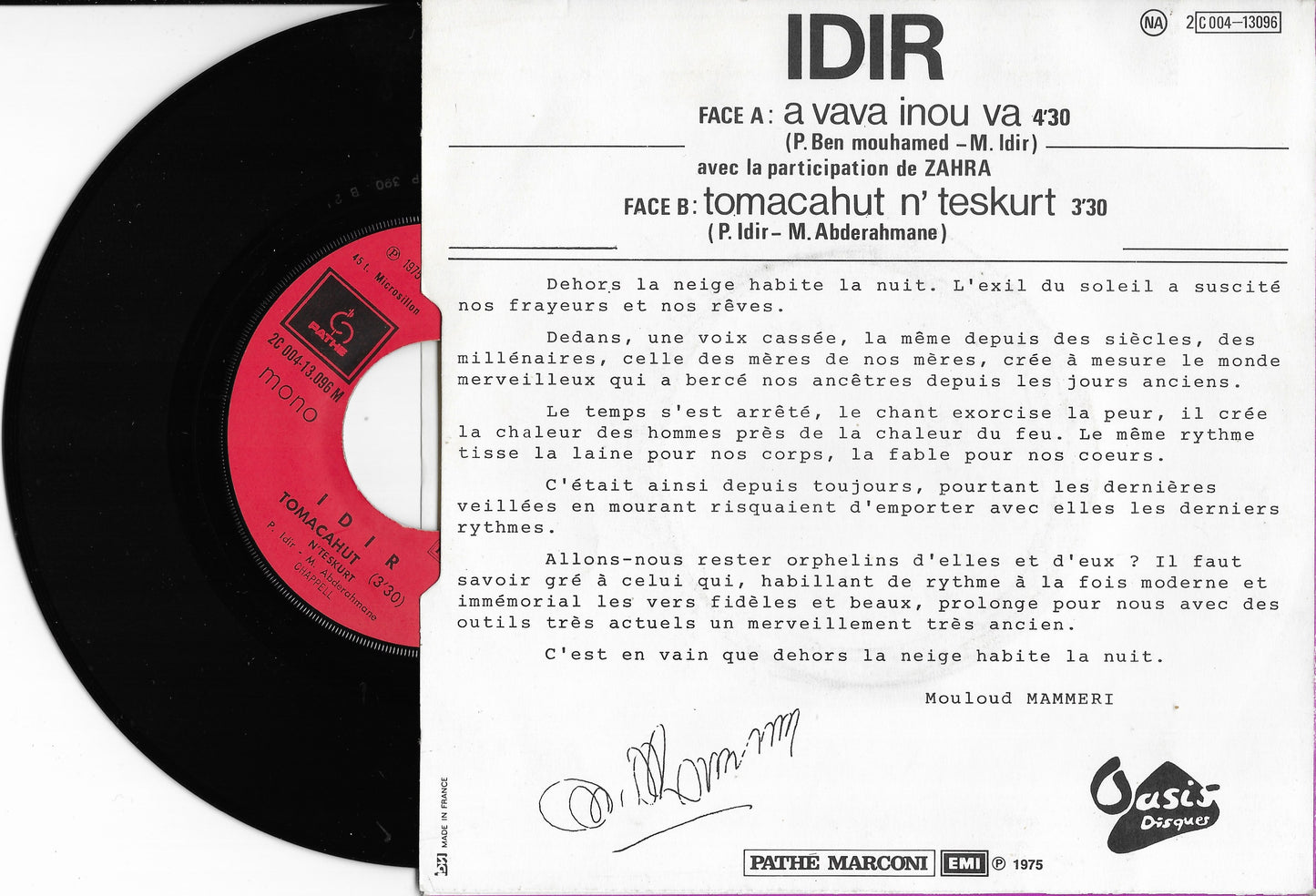 ادير* = IDIR – A Vava Inou Va