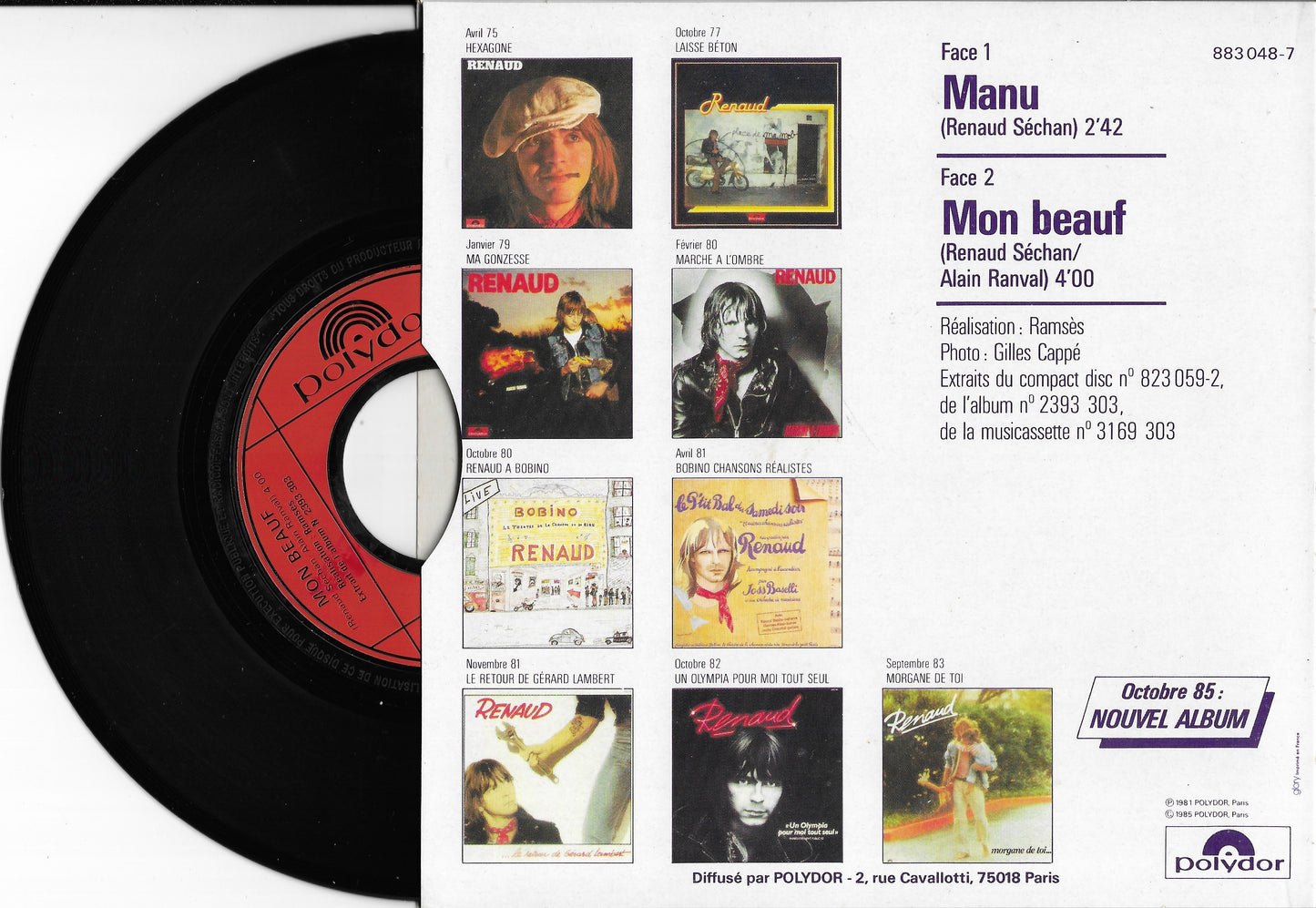 RENAUD - T'as 10 Ans* (*De Chanson) (Coffret 6 vinyles)