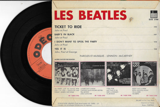 LES BEATLES - Ticket To Ride