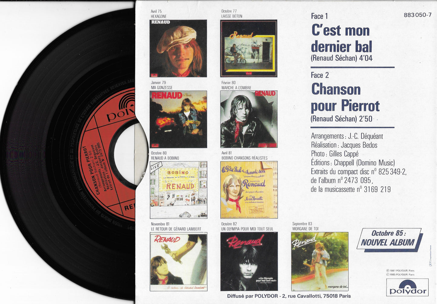 RENAUD - T'as 10 Ans* (*De Chanson) (Coffret 6 vinyles)