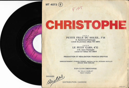 CHRISTOPHE - Petite Fille Du Soleil