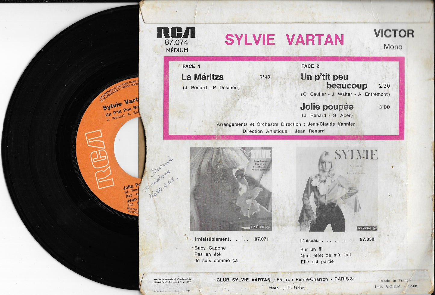 SYLVIE VARTAN - La Maritza