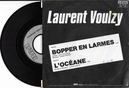 LAURENT VOULZY - Bopper En Larmes / L'Océane