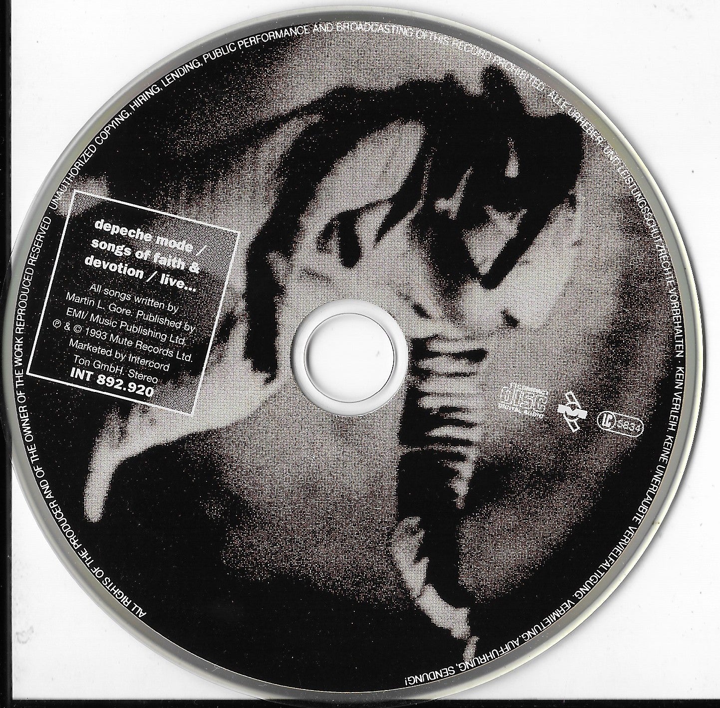 DEPECHE MODE - Songs Of Faith And Devotion Live
