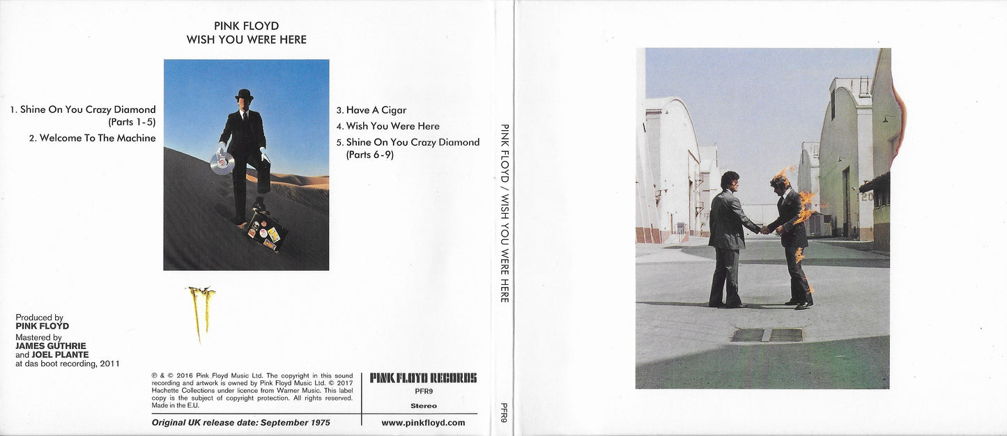 PINK FLOYD - Wish You Were Here (Remastered 2016)