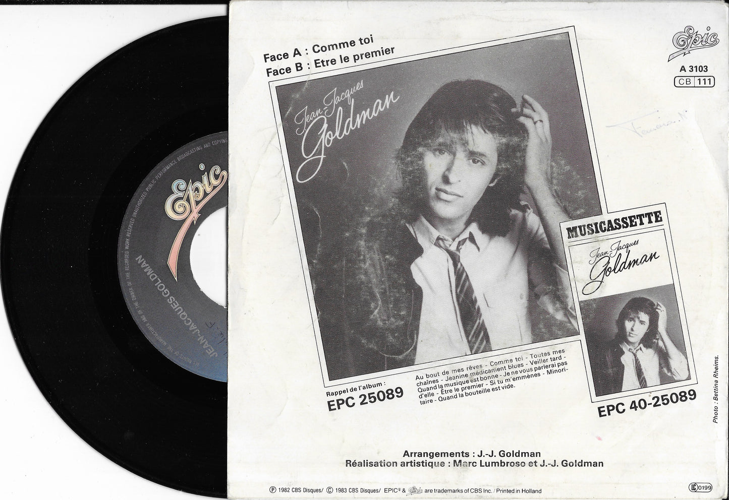 JEAN JACQUES GOLDMAN - Comme toi