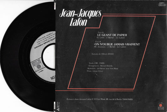 JEAN JACQUES LAFON - Le Géant De Papier