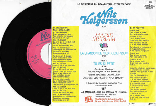 MARIE MYRIAM - La Chanson De Nils Holgersson