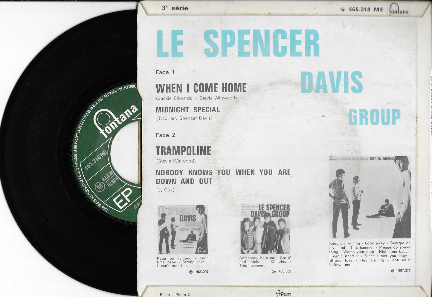 SPENCER DAVIS GROUP - When I Come Home