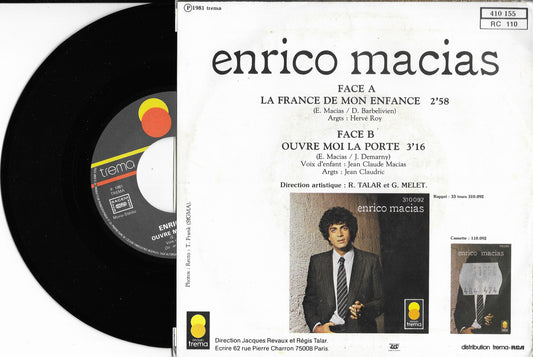 ENRICO MACIAS - La France De Mon Enfance