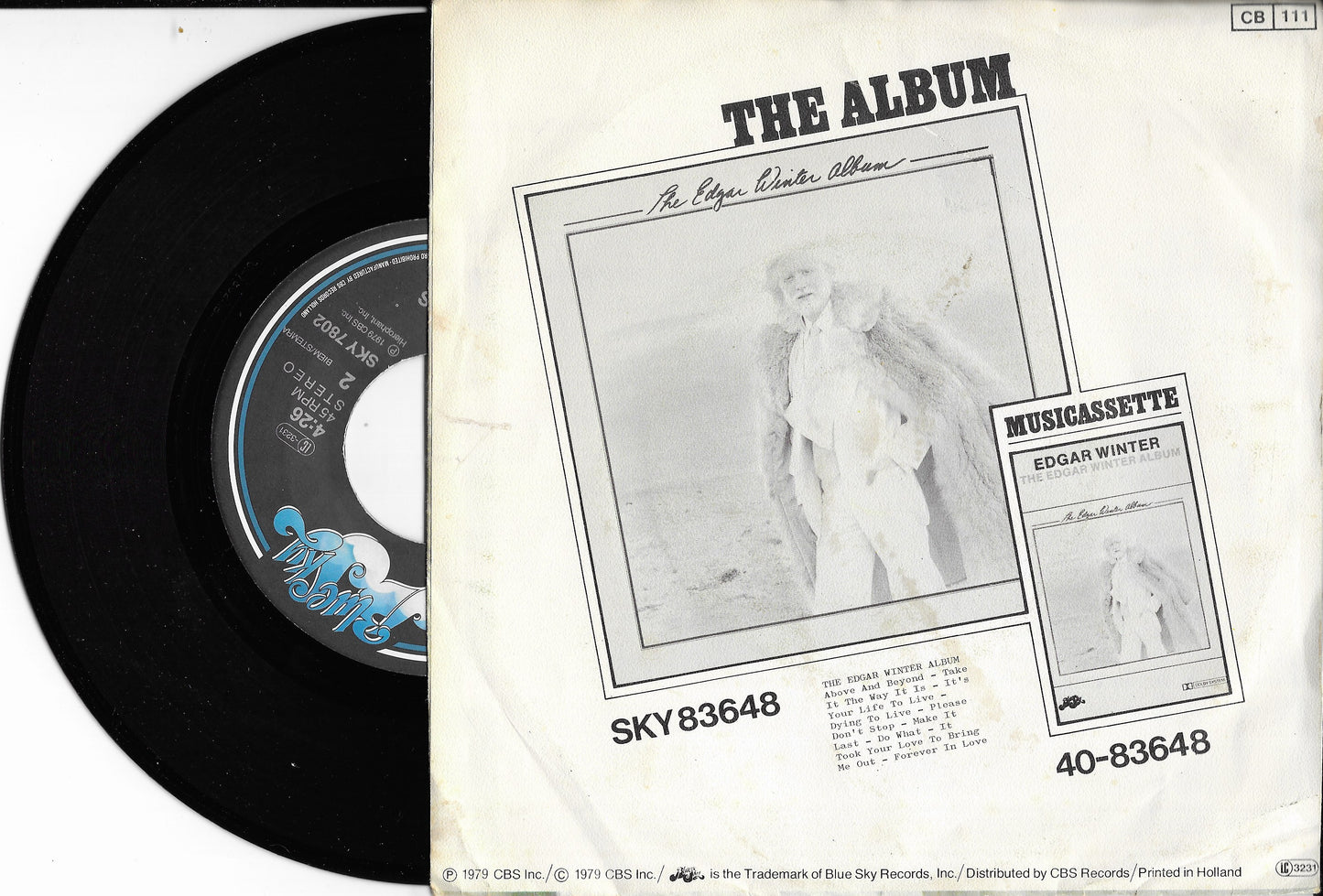 EDGAR WINTER - Above And Beyond