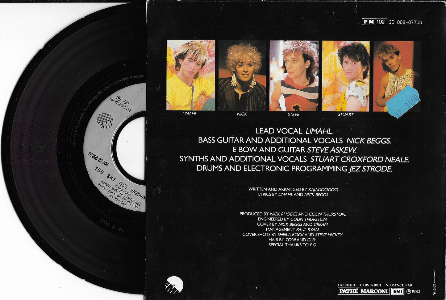 KAJAGOOGOO - Too Shy (Hush Hush, Eye To Eye)
