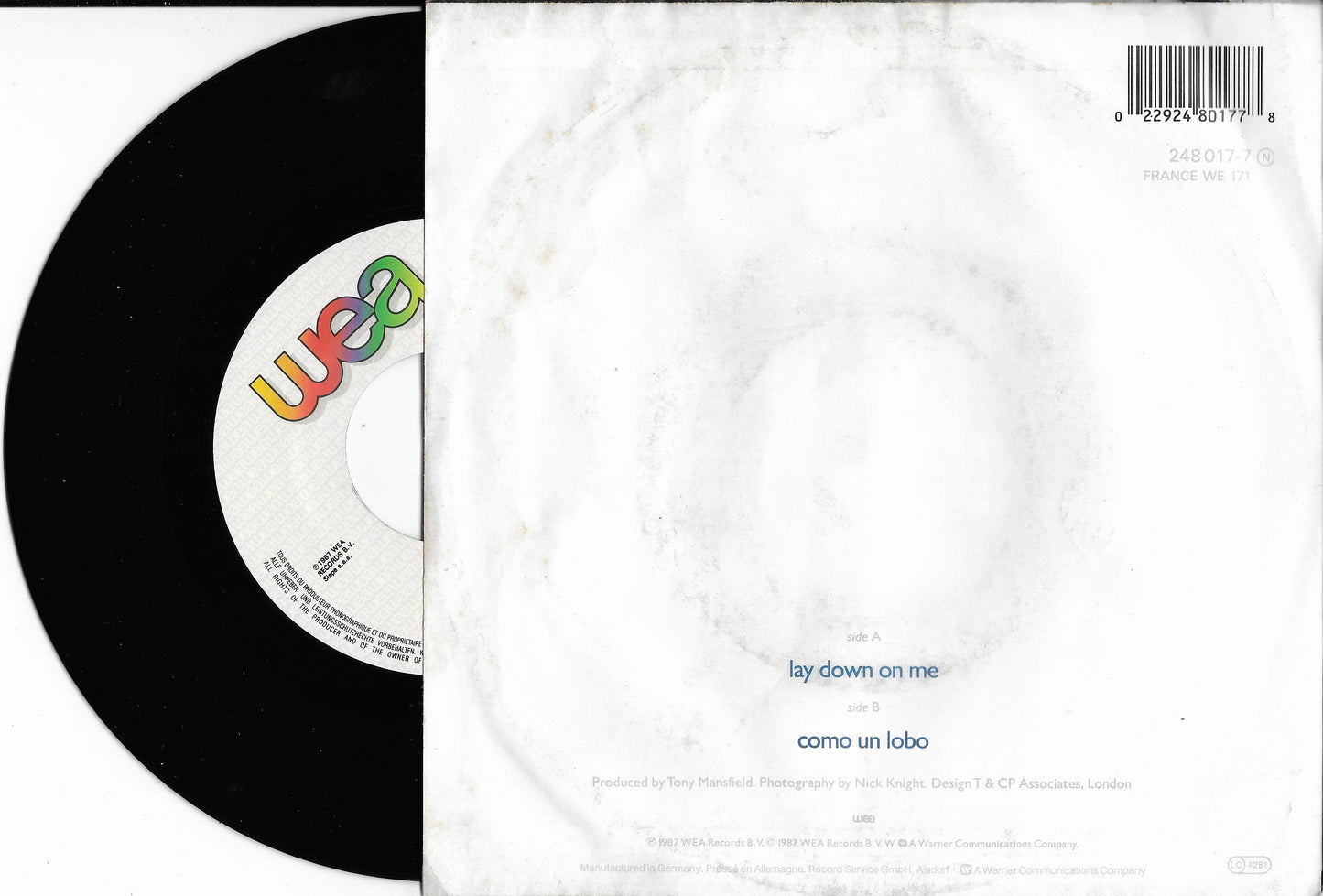 MIGUEL BOSE - Lay Down On Me
