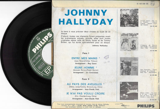 JOHNNY HALLYDAY - Entre Mes Mains