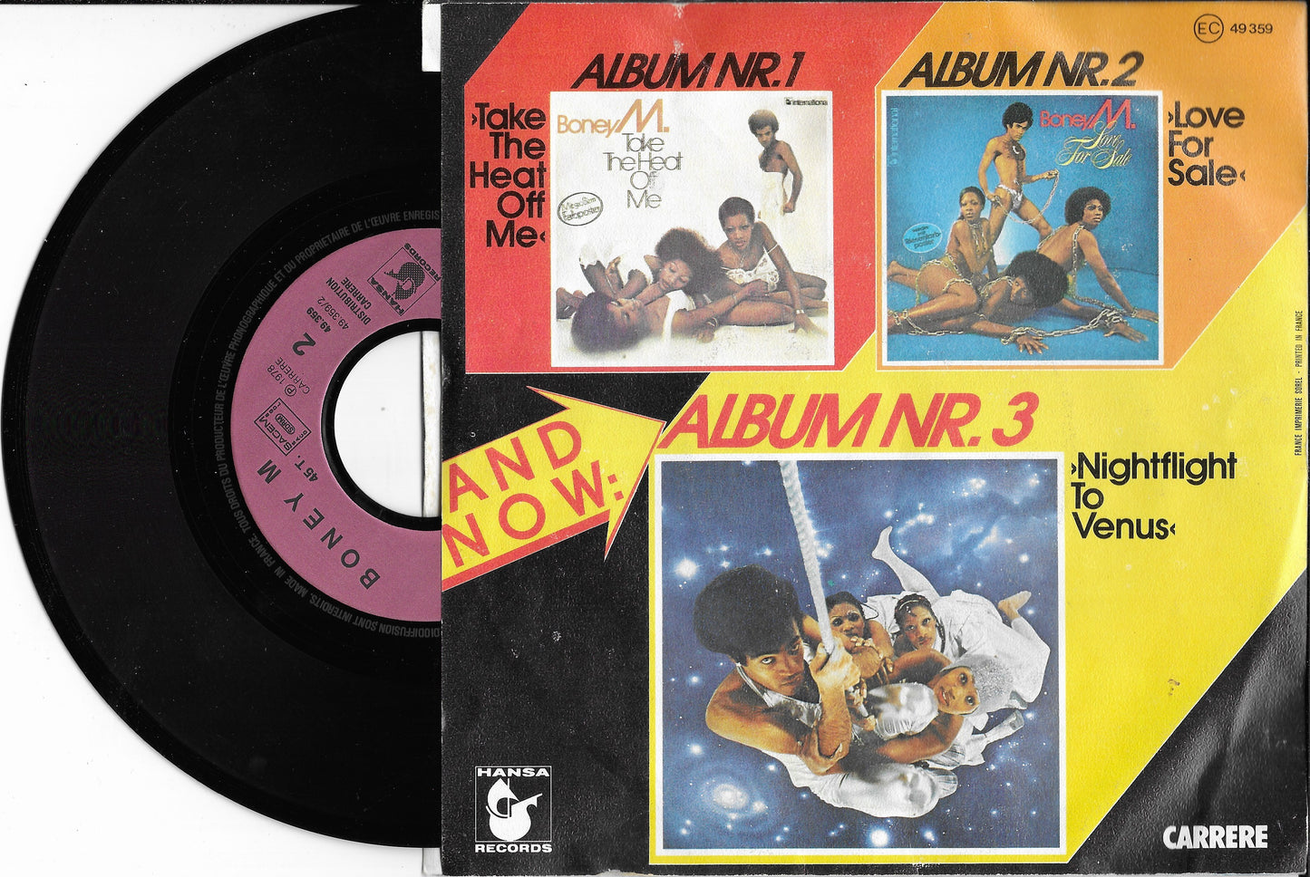 BONEY M - Rivers Of Babylon / Brown Girl In The Ring