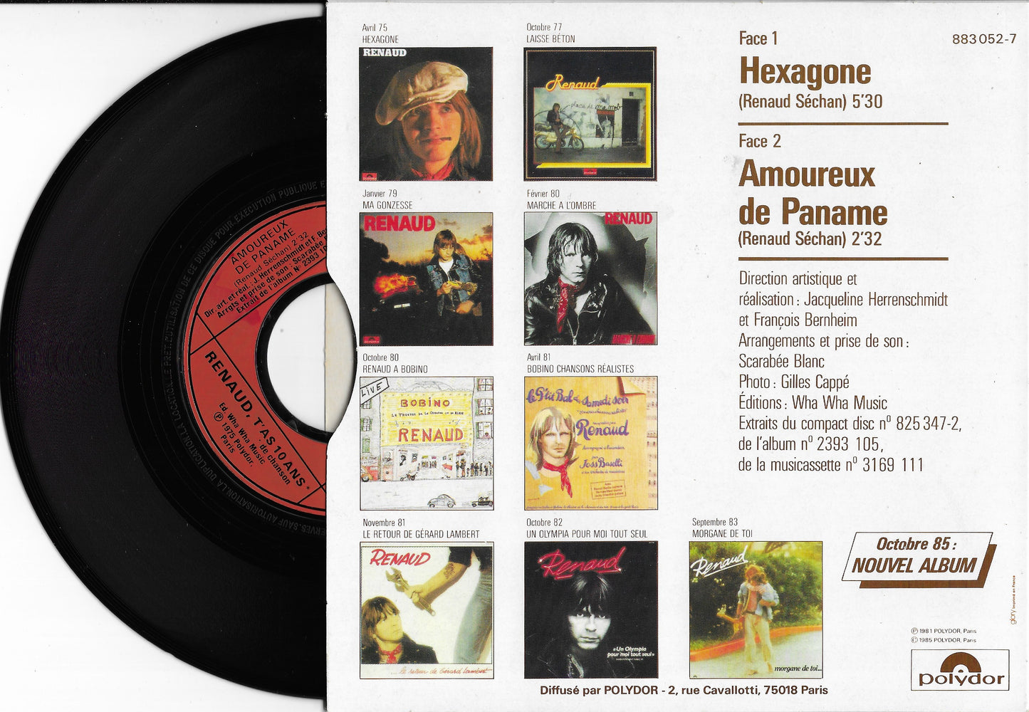 RENAUD - T'as 10 Ans* (*De Chanson) (Coffret 6 vinyles)