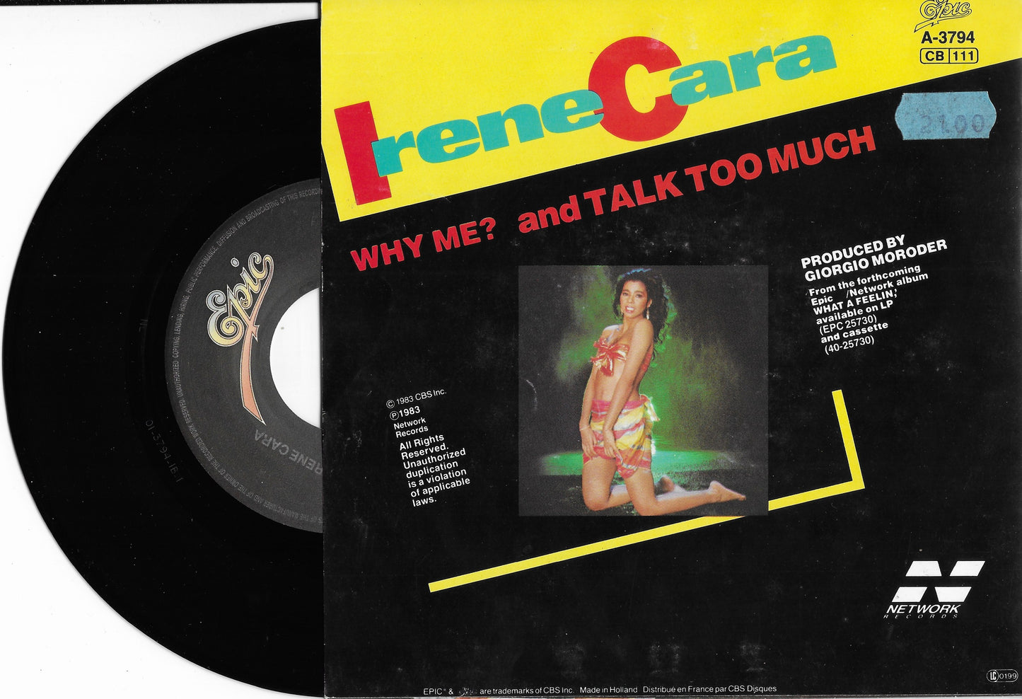 IRENE CARA - Why Me?