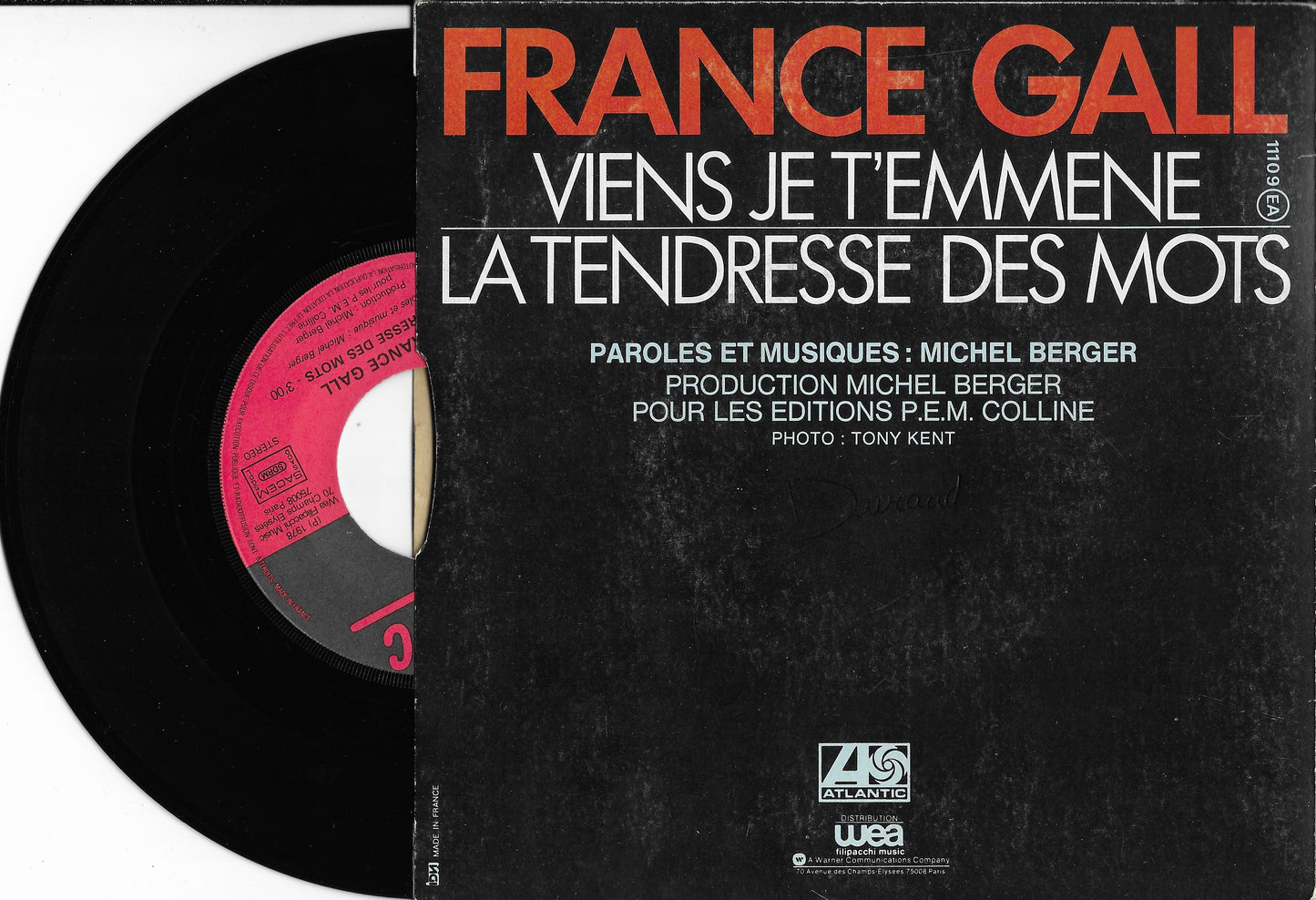 FRANCE GALL - Viens Je T'emmène
