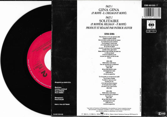 ERIC CHELMAN -  Gina Gina