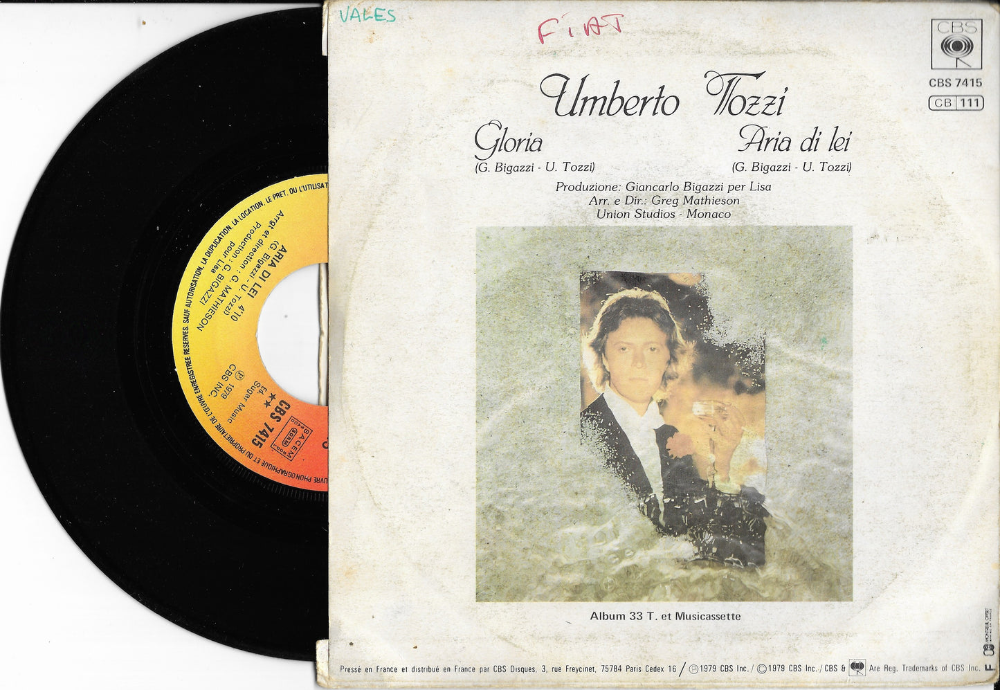 UMBERTO TOZZI - Gloria