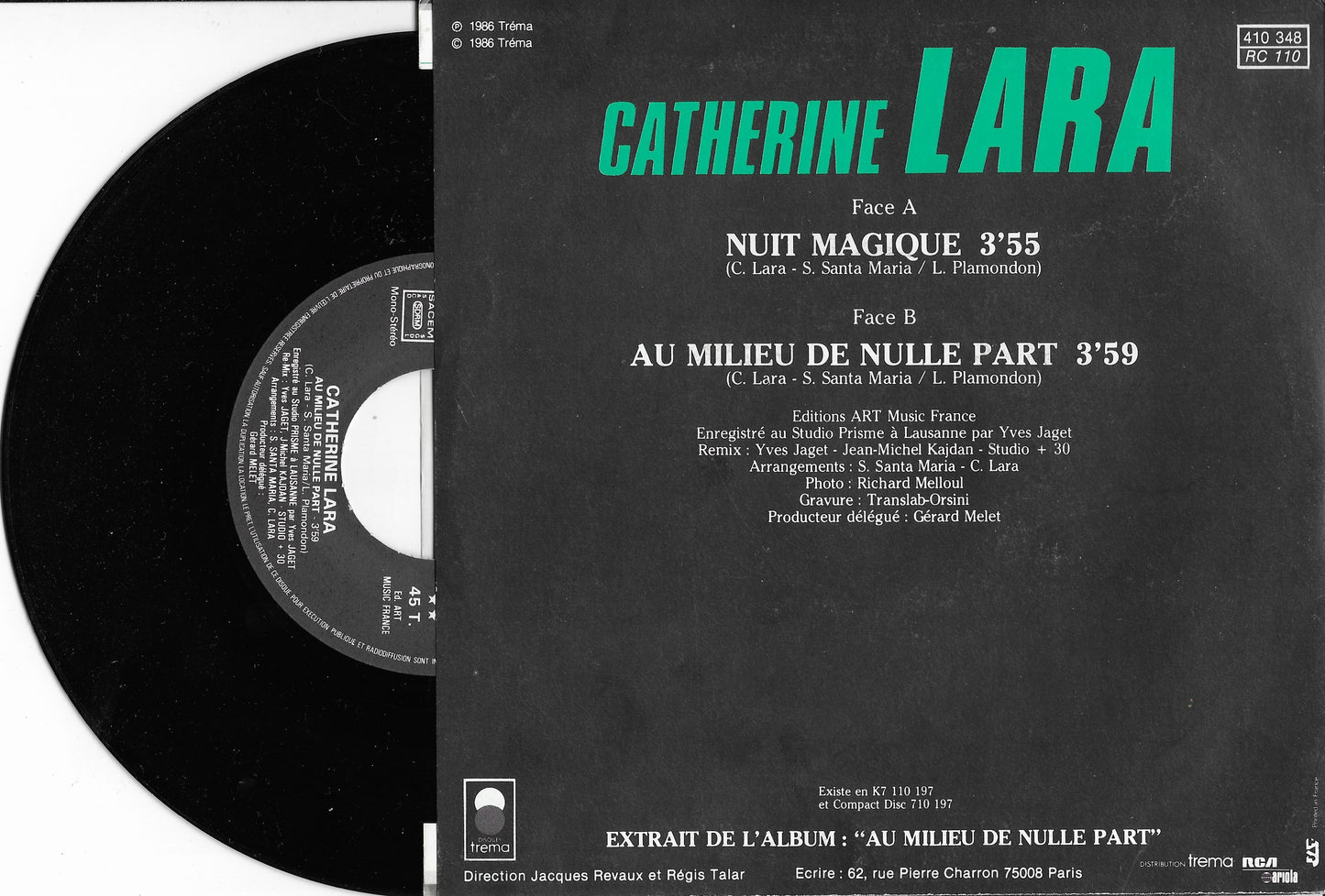 CATHERINE LARA - Nuit Magique