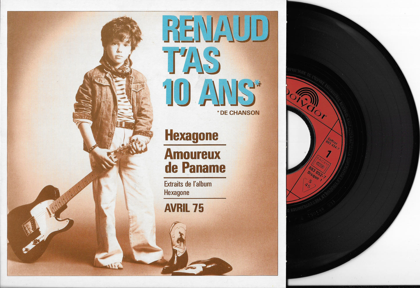 RENAUD - T'as 10 Ans* (*De Chanson) (Coffret 6 vinyles)