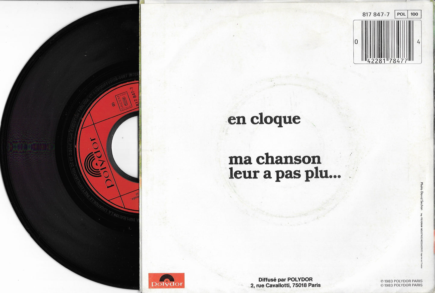 RENAUD - En Cloque / Ma Chanson Leur A Pas Plu...