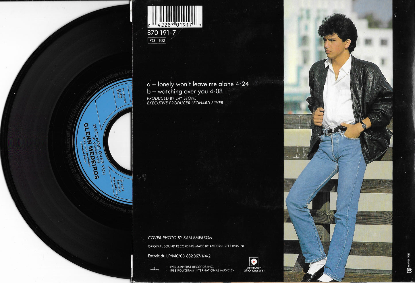 GLENN MEDEIROS - Lonely Won't Leave Me Alone