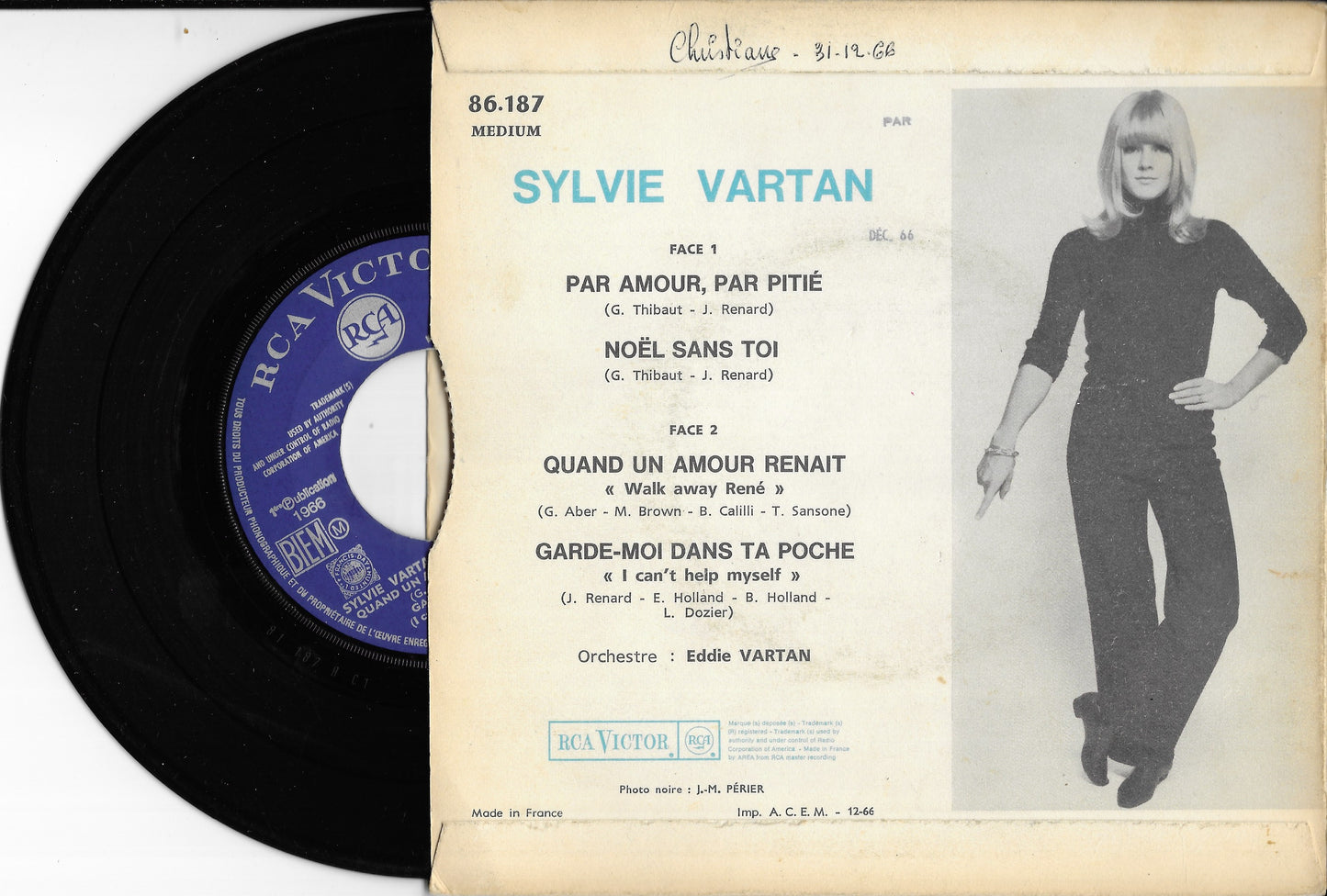 Sylvie VARTAN -  Par Amour, Par Pitié