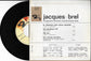 JACQUES BREL - La Chanson Des Vieux Amants