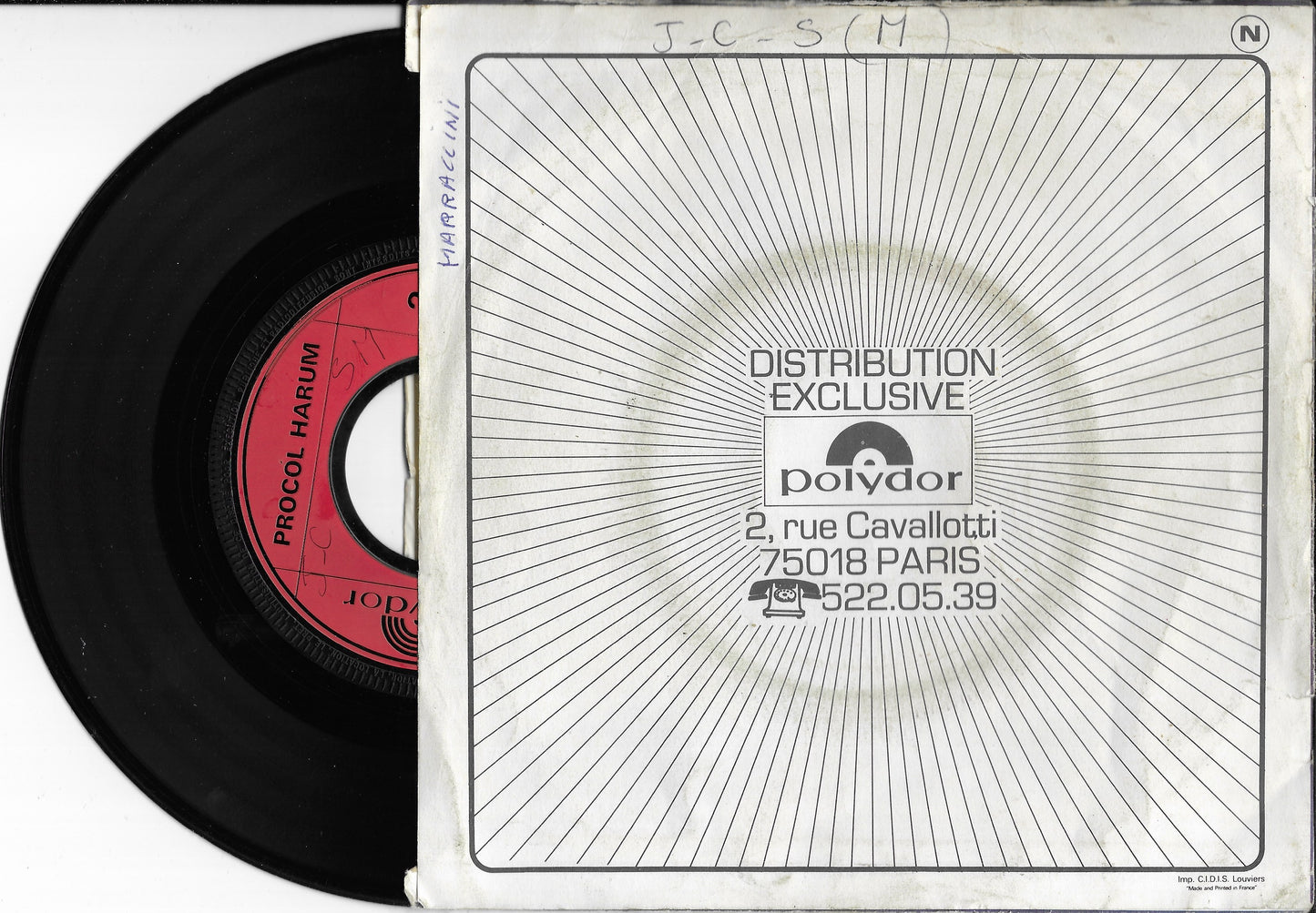 PROCOL HARUM - A Whiter Shade Of Pale