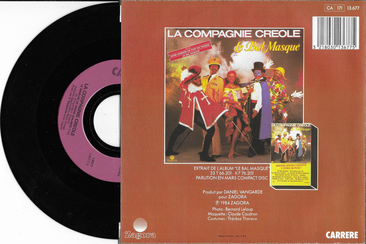LA COMPAGNIE CREOLE - Le Bal Masqué
