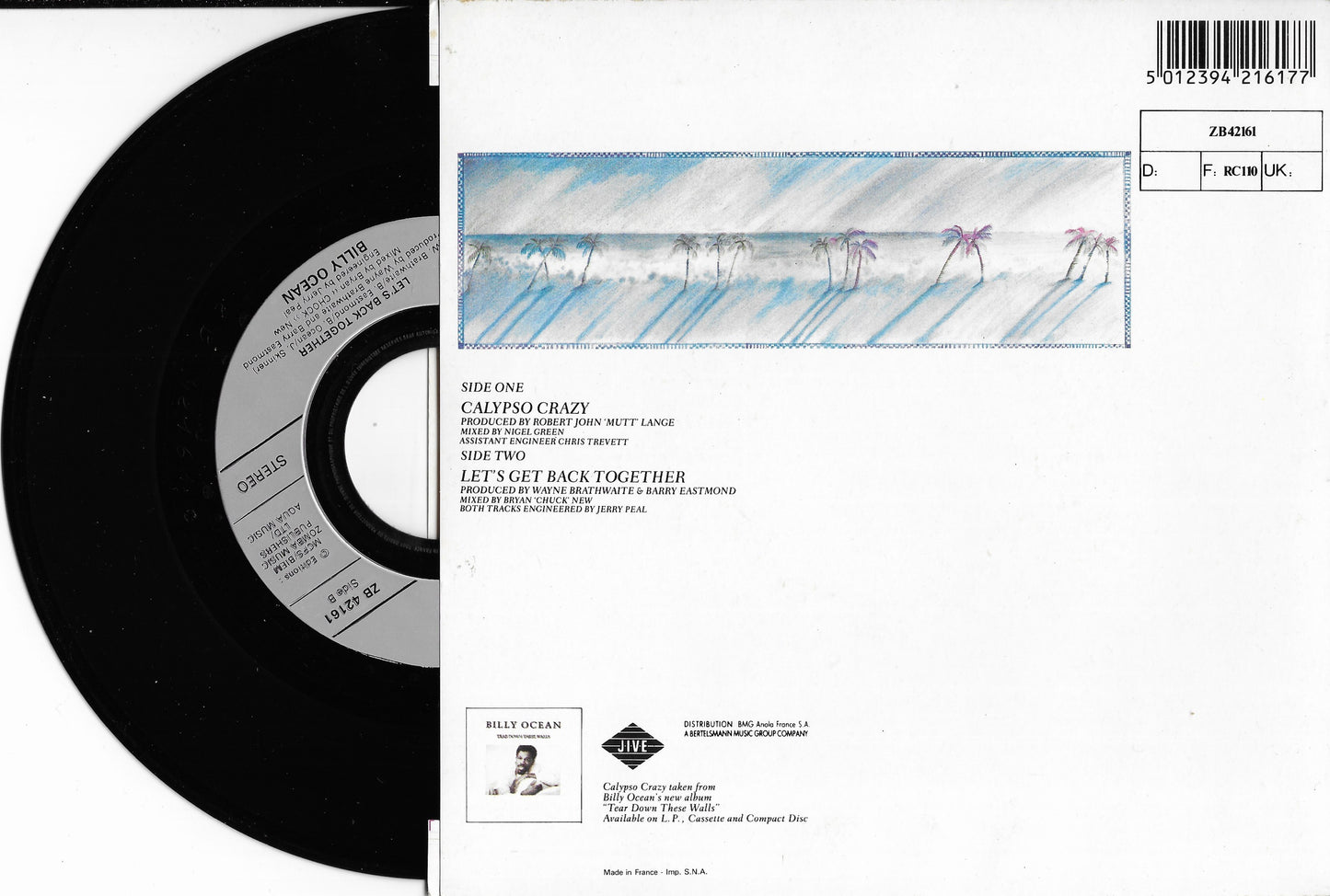 BILLY OCEAN - Calypso Crazy