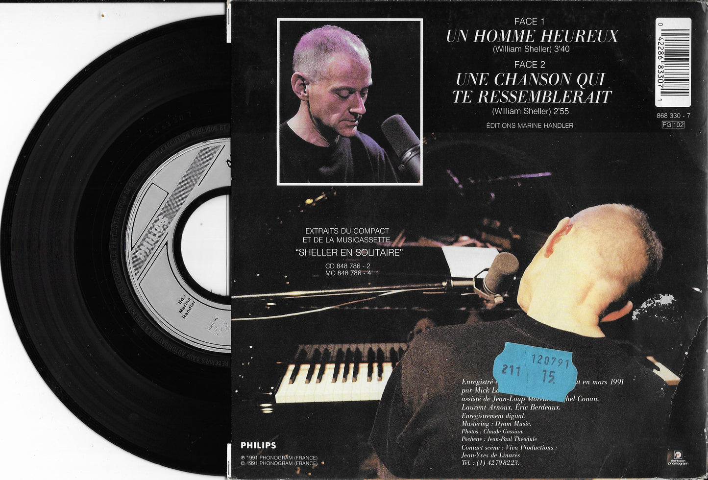 WILLIAM SHELLER - Un Homme Heureux