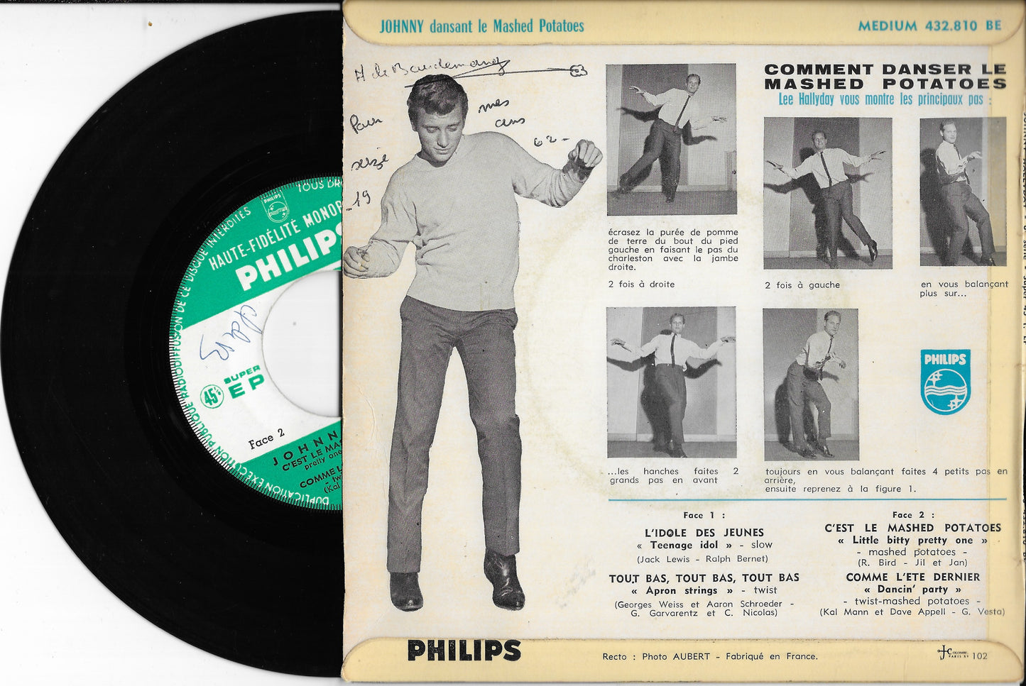 JOHNNY HALLYDAY - L'idole des jeunes