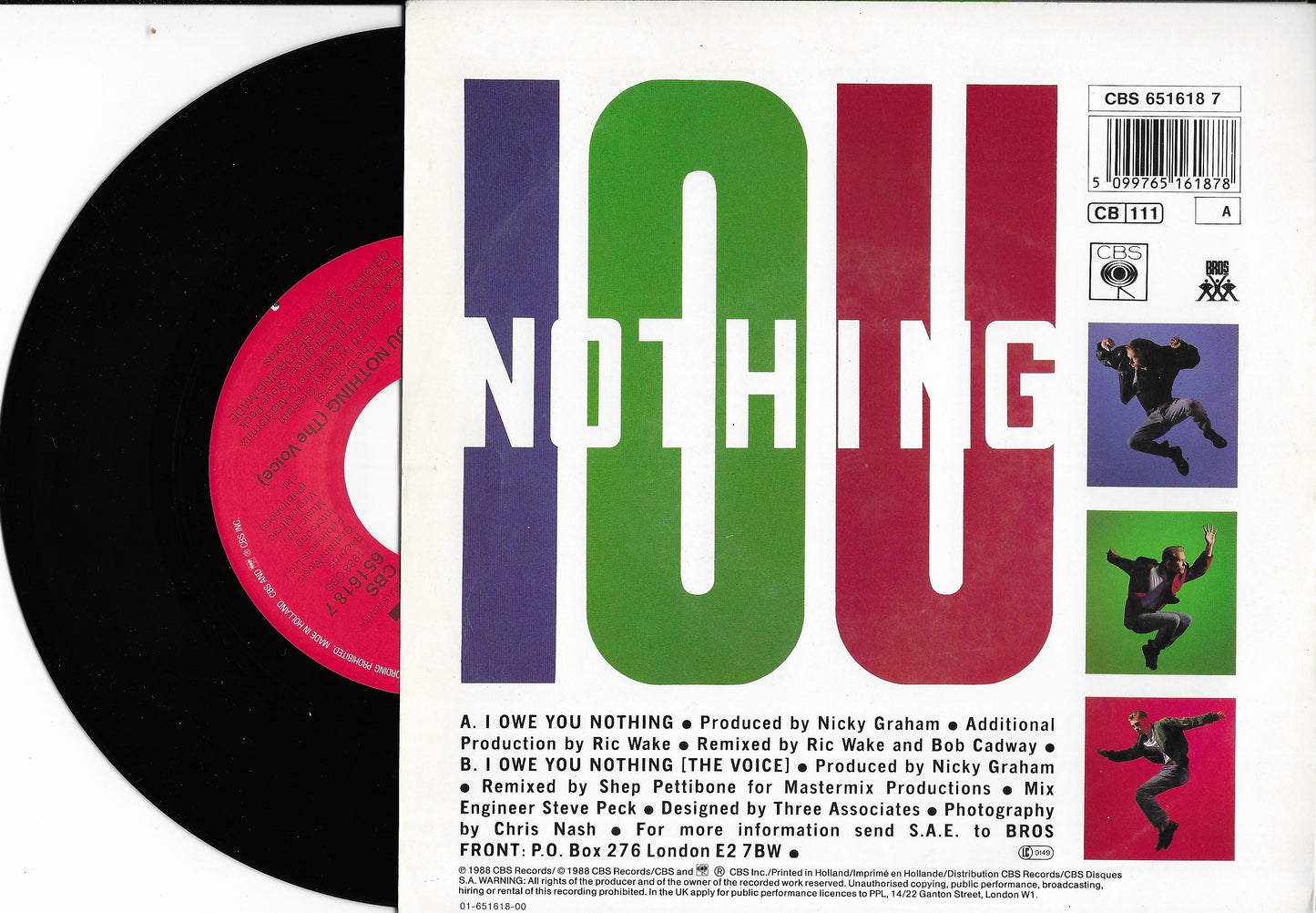 BROS - I Owe You Nothing
