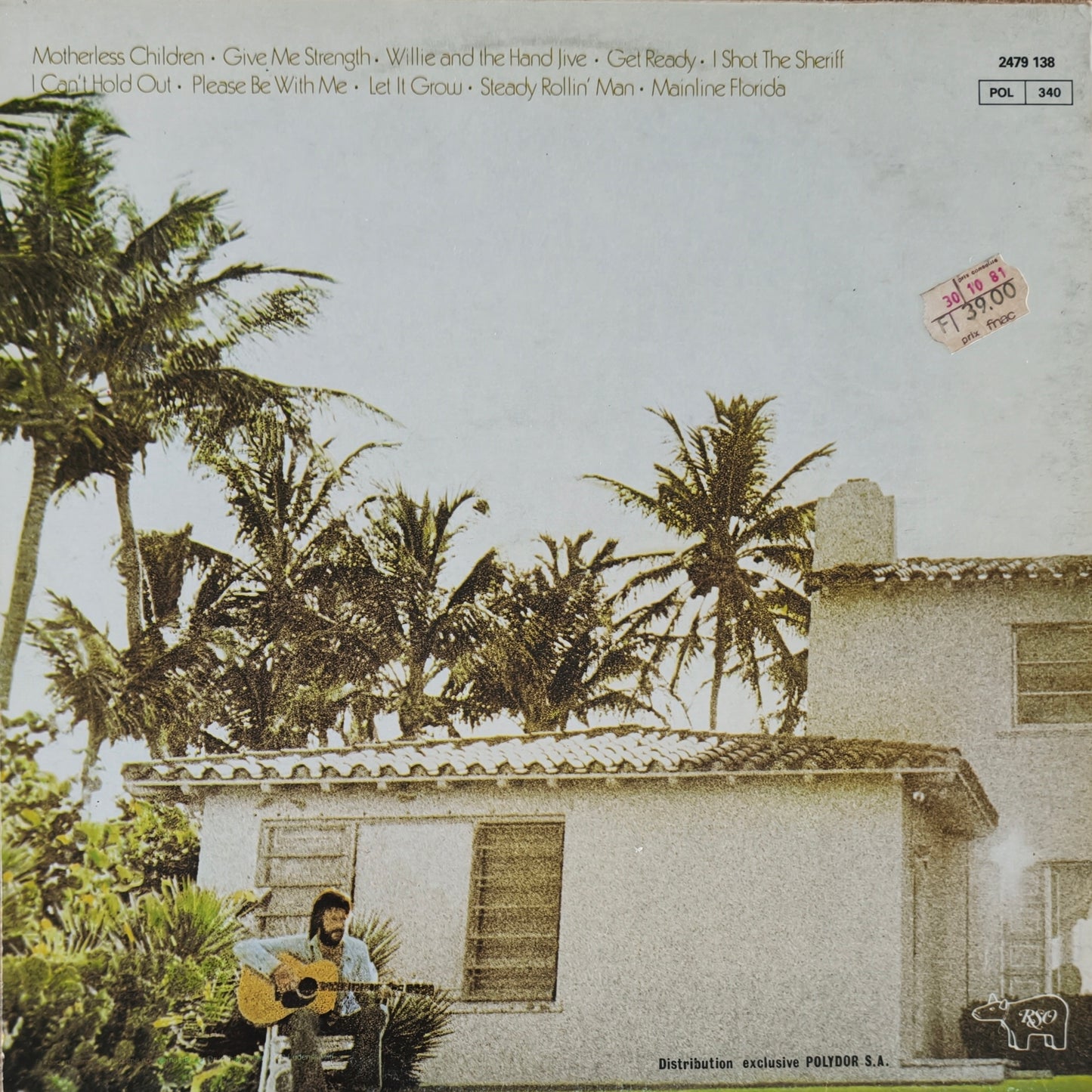 ERIC CLAPTON - 461 Ocean Boulevard