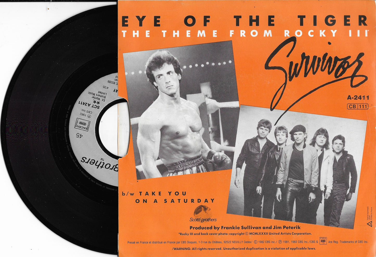SURVIVOR - Eye Of The Tiger